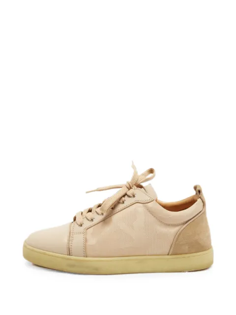 Christian Louboutin Pre-Owned Louis Junior lace-up sneakers
