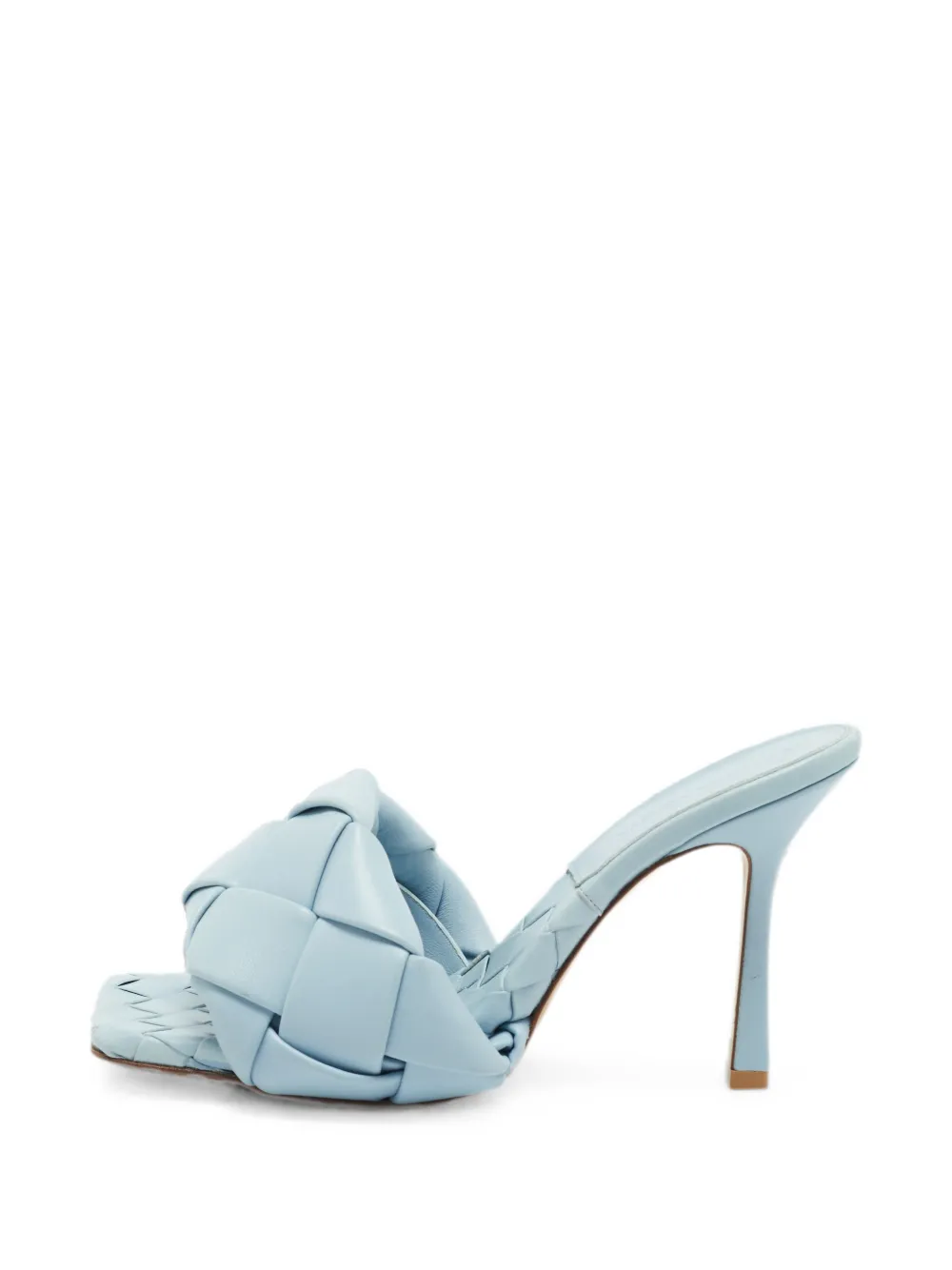 Bottega Veneta Pre-Owned Lido Intrecciato heeled sandals - Blau