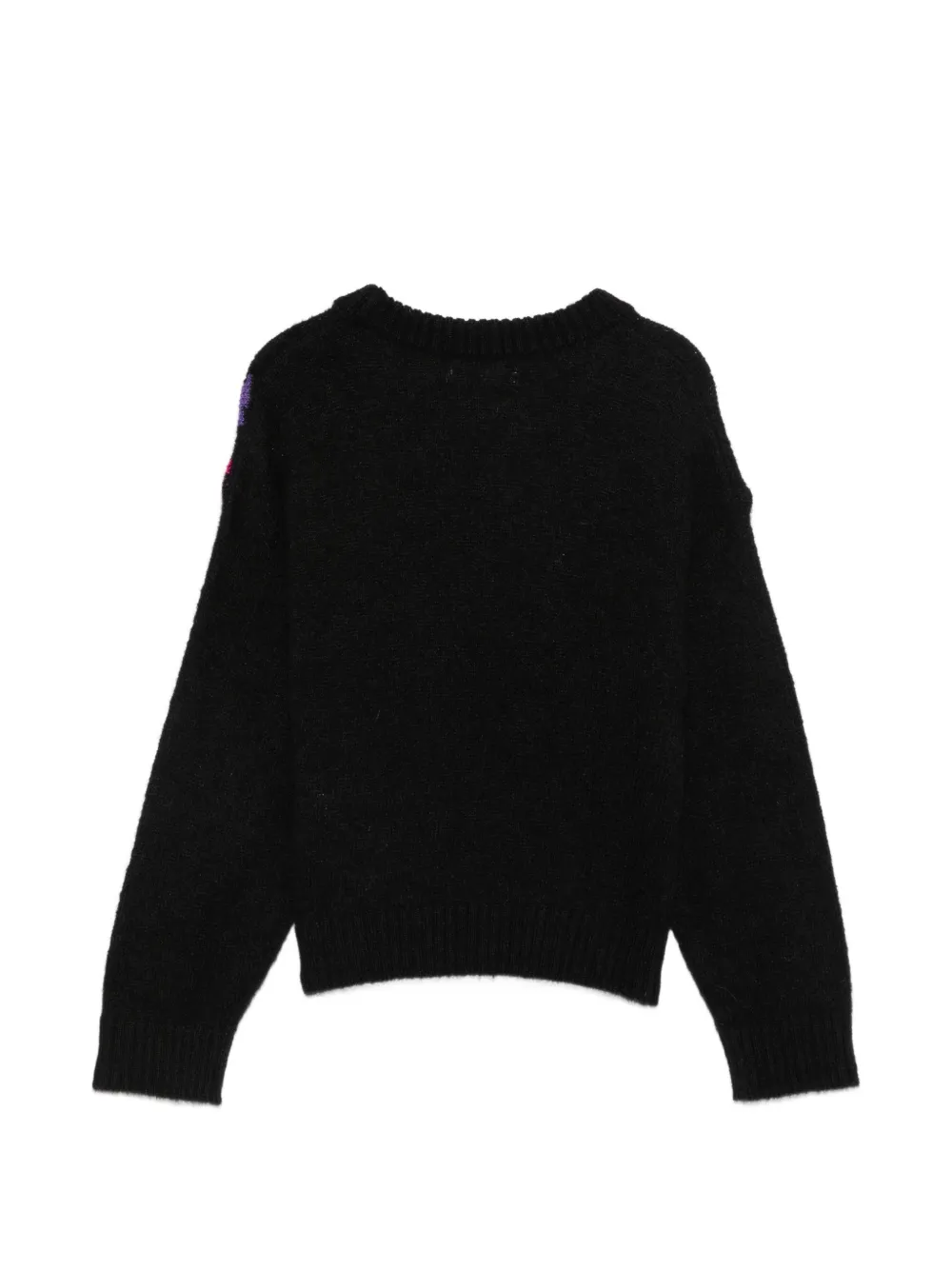 PUCCI Junior Gebreide trui met abstract patroon Zwart