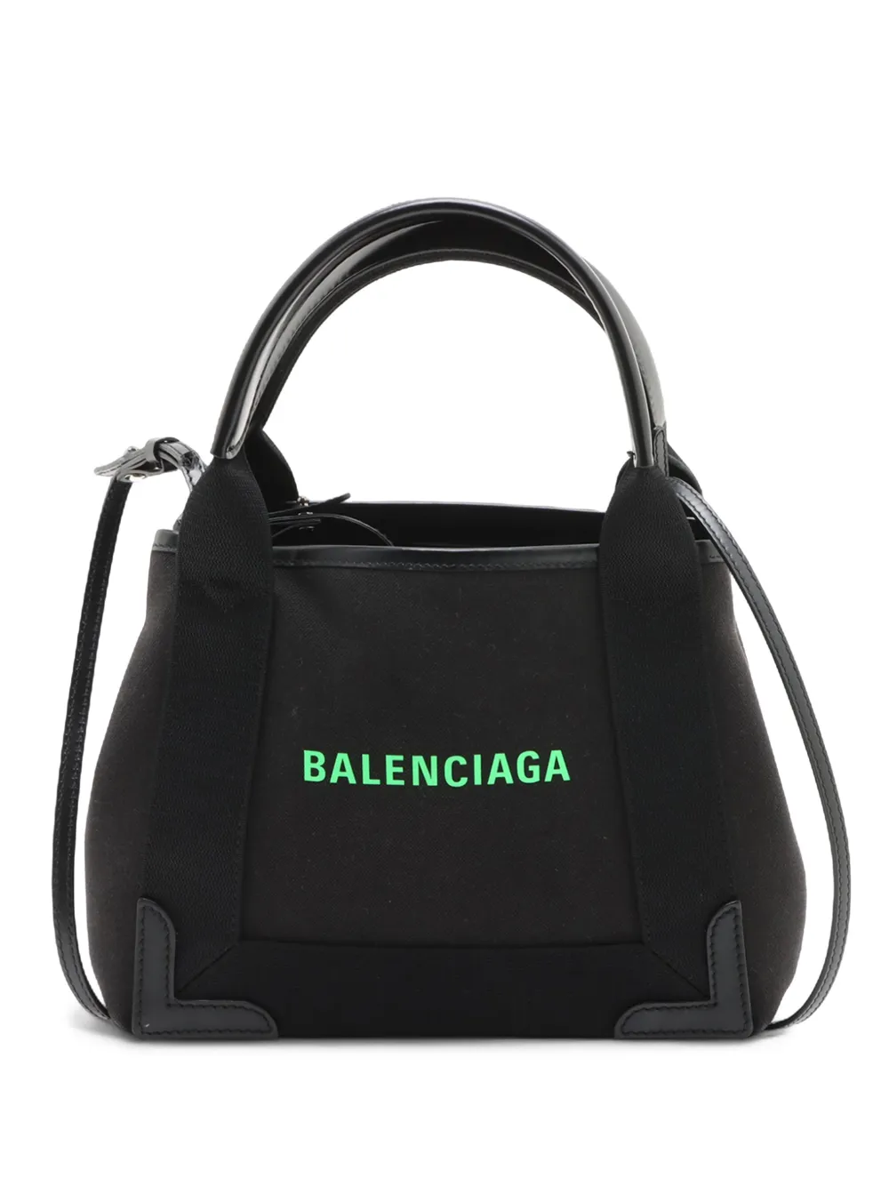 Balenciaga Pre-Owned Borsa a tracolla Cabas XS in tela 2010-2026 - Nero