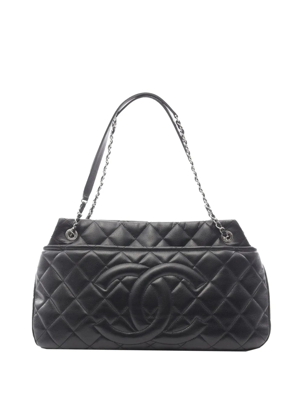 CHANEL Pre-Owned Borsa tote CC Timeless Caviar Soft Shopper 2013-2014 - Nero