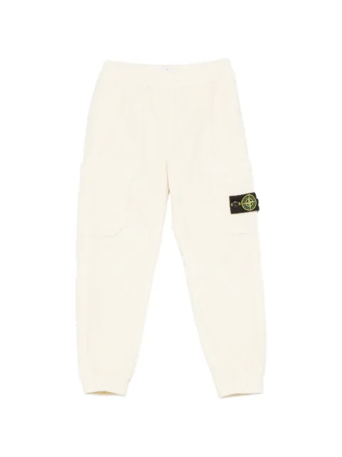 Stone Island Junior Compass-patch corduroy cargo pants