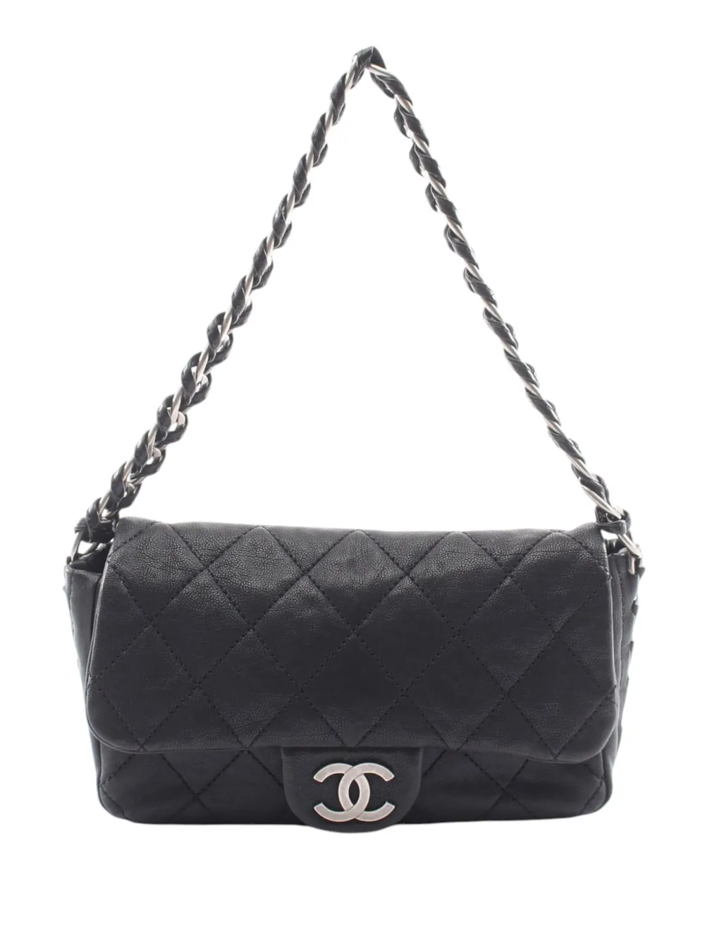 CHANEL Pre-Owned Borsa a spalla CC 2006-2008 - Nero