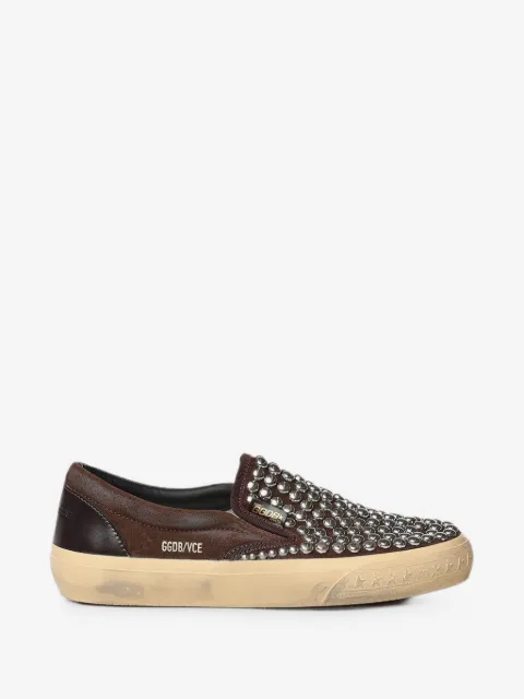 Golden Goose tenis VCE con apliques