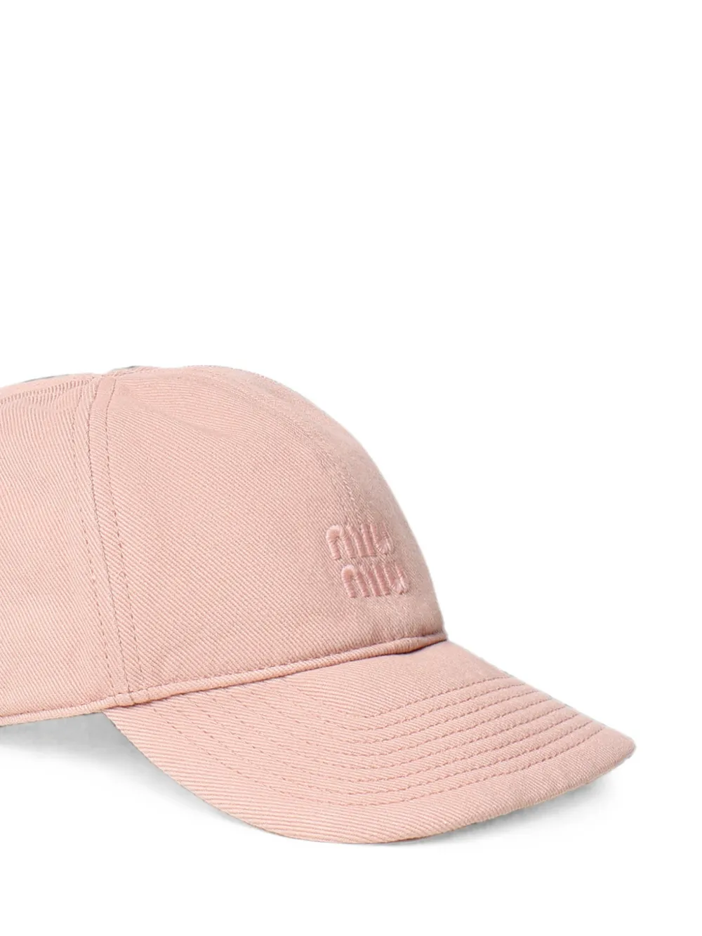 Miu Drill honkbalpet Roze