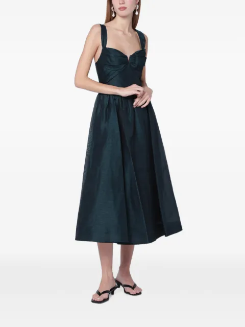 ZIMMERMANN Rebellion draped midi dress