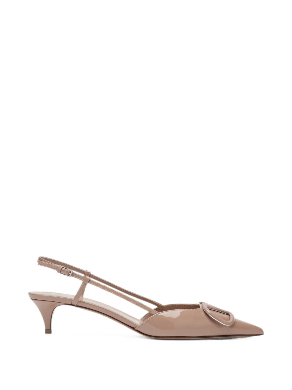 Valentino Garavani VLogo Signature slingback pumps Roze