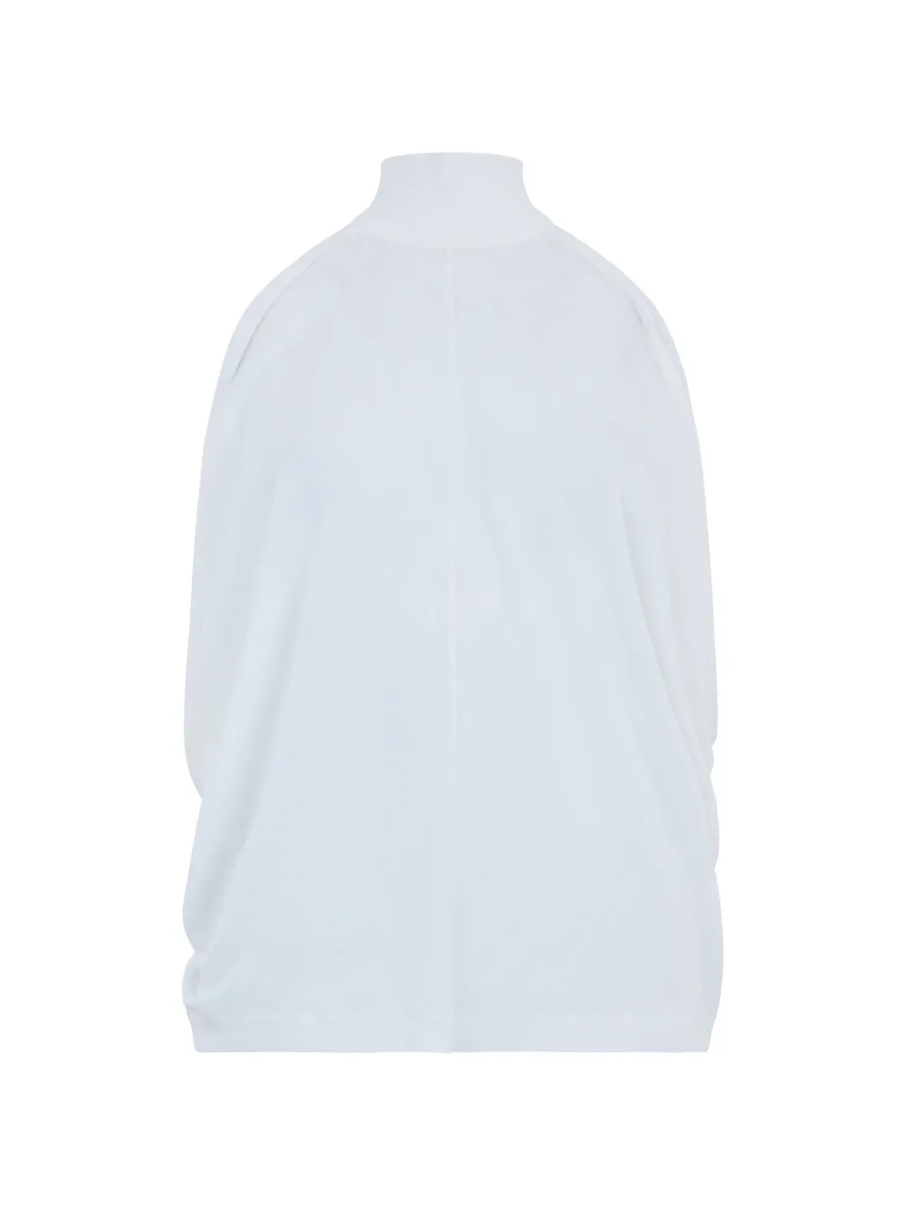 Alberta Ferretti Top met hoge hals Wit