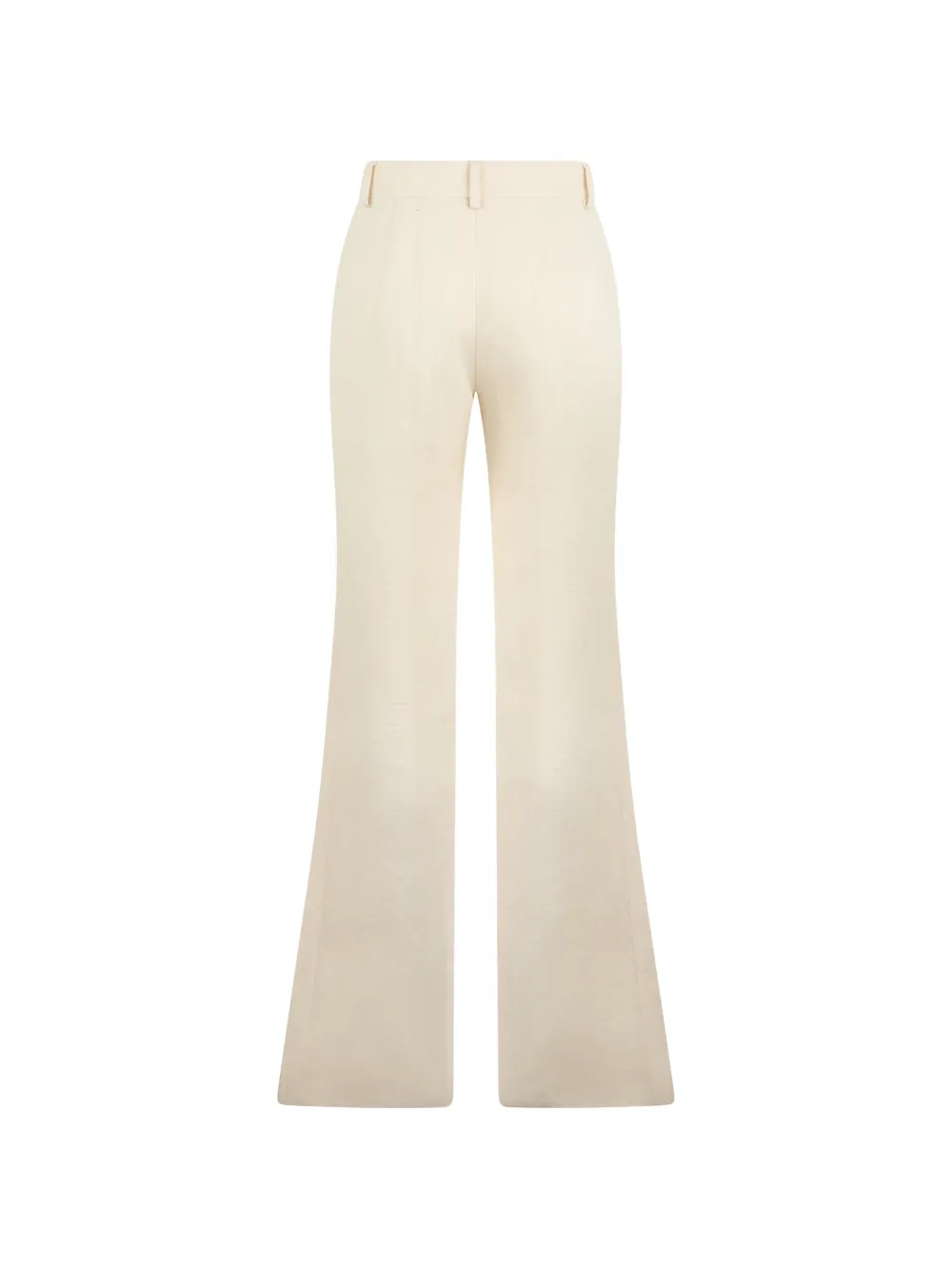 Alberta Ferretti Pantalon met wijde pijpen Wit