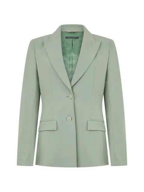 Alberta Ferretti single-breasted flap-pocket blazer
