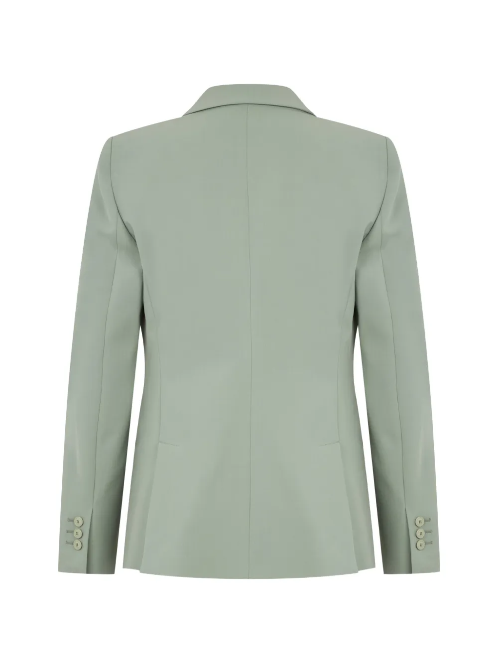Alberta Ferretti Blazer met enkele rij knopen Groen