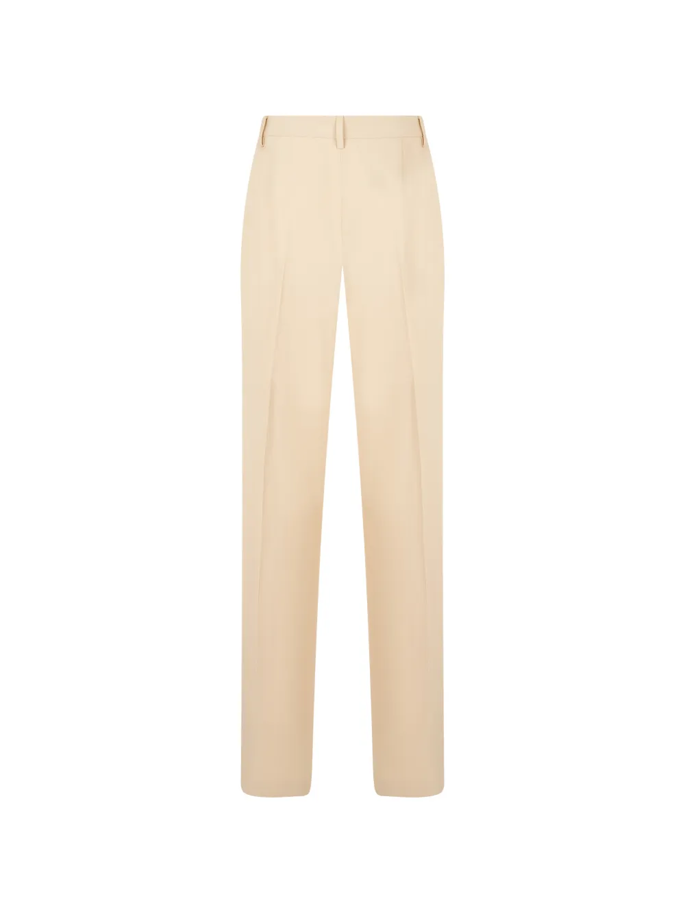 Alberta Ferretti High waist plooibroek Beige