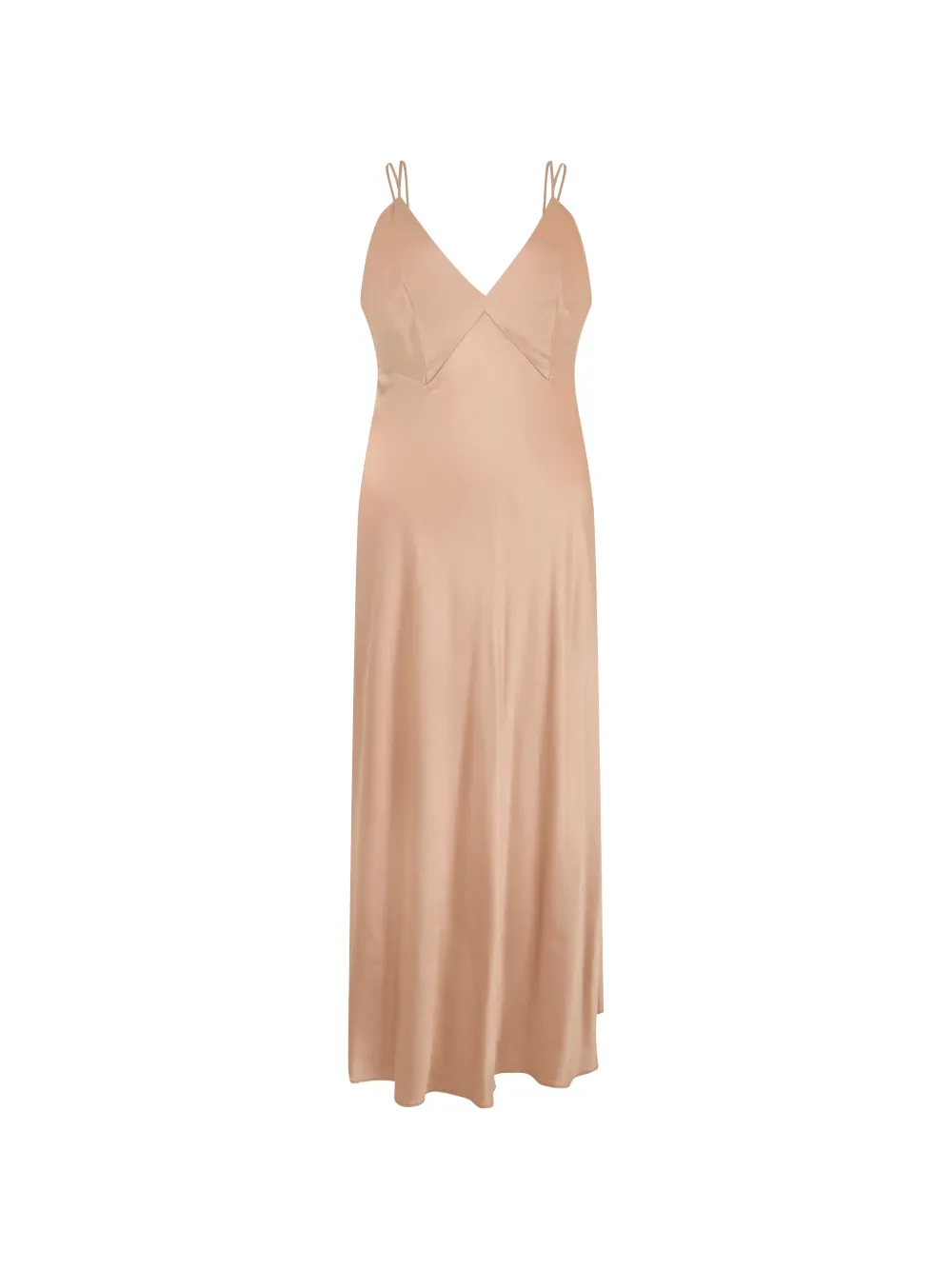 Alberta Ferretti V-neck maxi dress - Pink