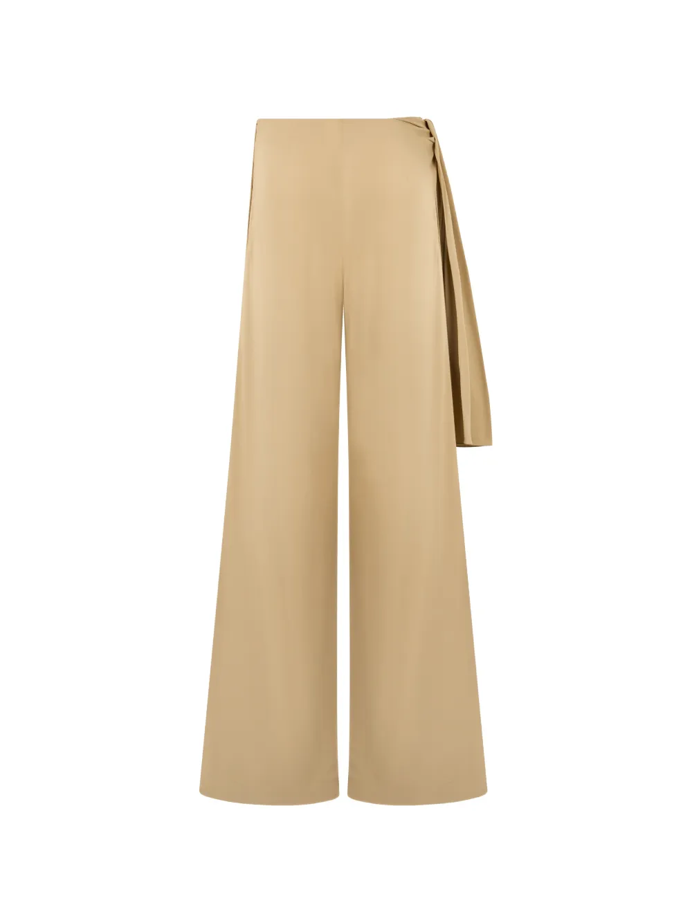 Alberta Ferretti Gedrapeerde broek Beige