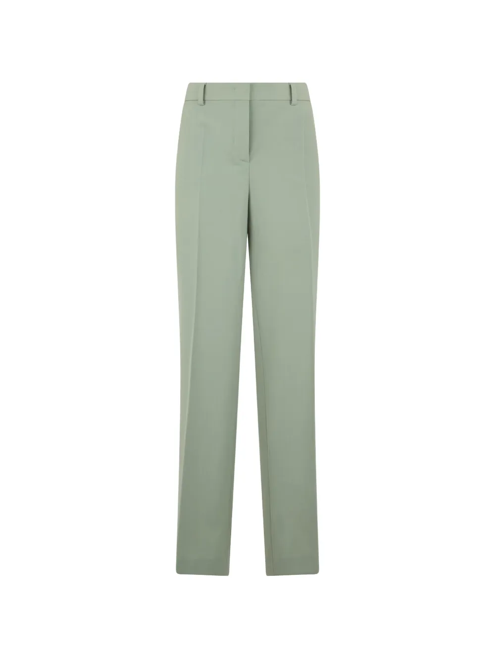 Alberta Ferretti straight-leg tailored trousers - Green