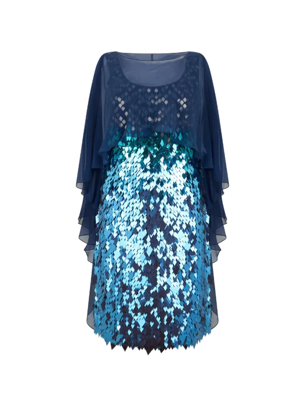 Alberta Ferretti sequin-embellished Mini Dress | Blue