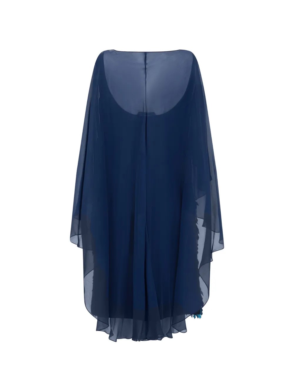 Alberta Ferretti Mini-jurk verfraaid met pailletten Blauw