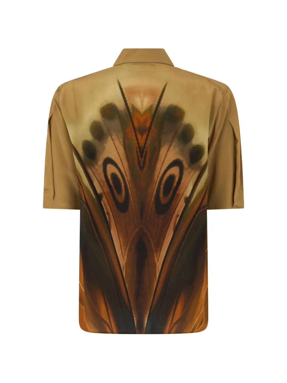 Alberta Ferretti Blouse met print Geel