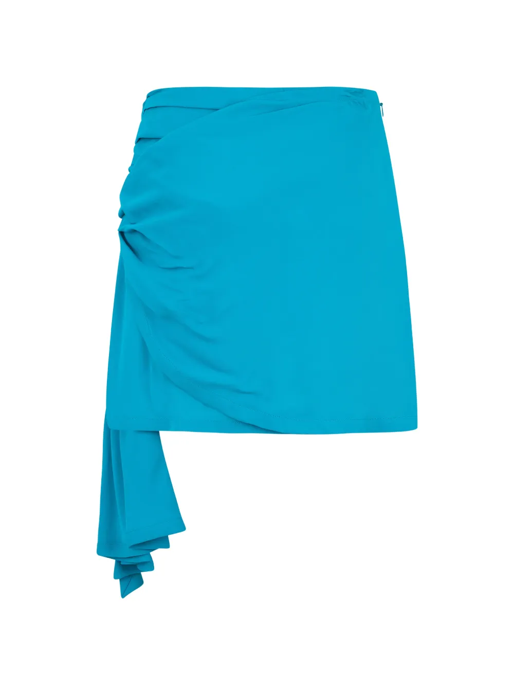 Alberta Ferretti Gedrapeerde mini-rok Blauw