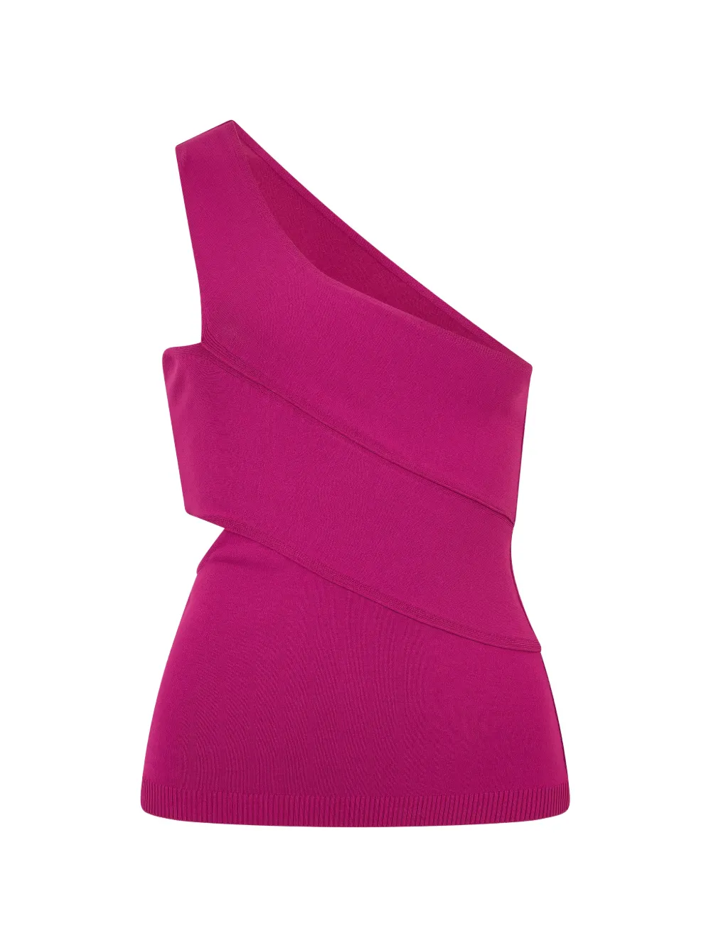 Alberta Ferretti one-shoulder top - Rosa