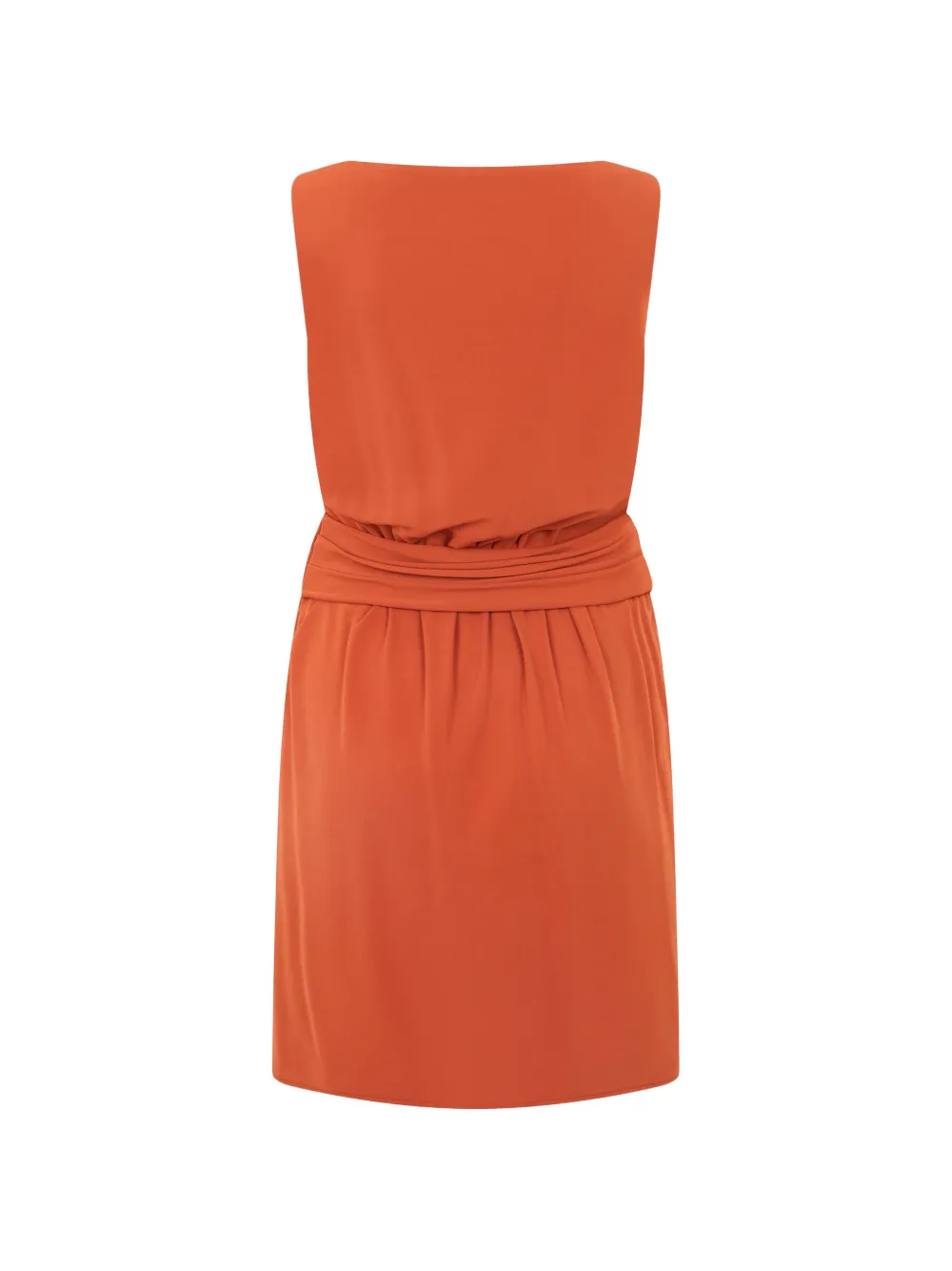 Alberta Ferretti Jurk met geknoopt detail Oranje