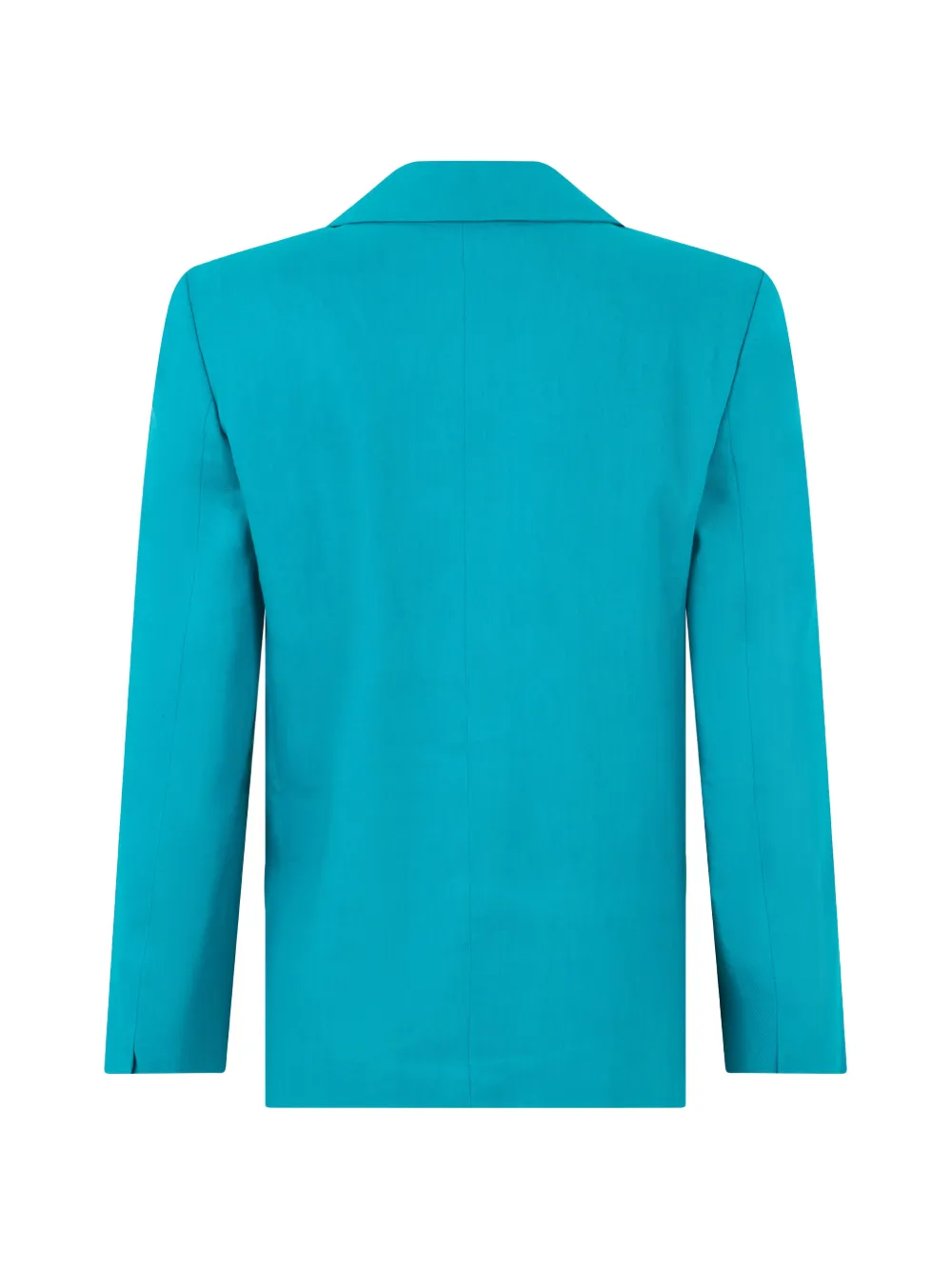 Alberta Ferretti Blazer met enkele rij knopen Blauw