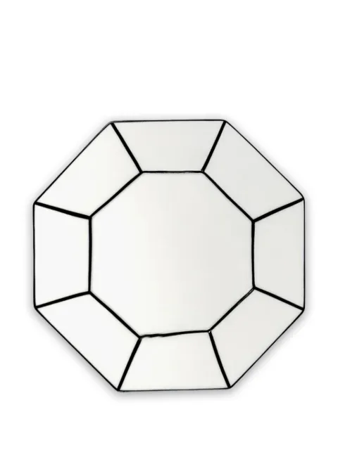 Serax geometric set of two breakfast plates