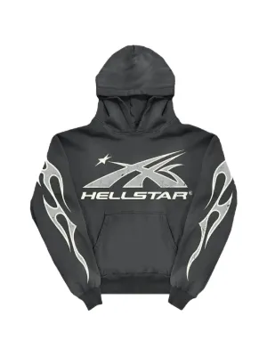 HELLSTAR Uniform ロゴ パーカー | グレー | FARFETCH JP