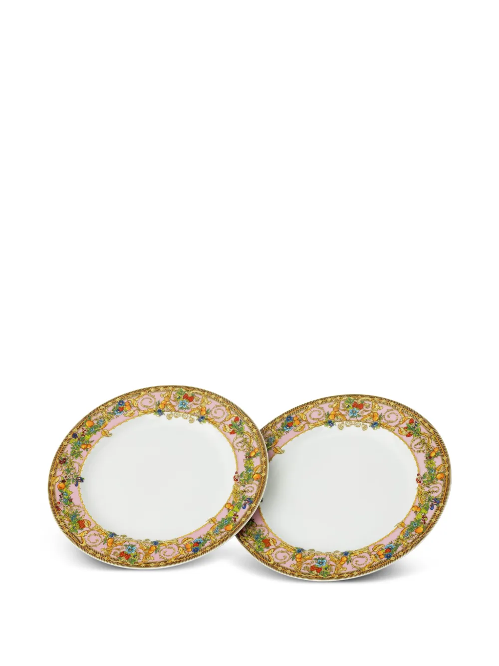 Rosenthal x Versace 2026 30 Years Le Jardin de Versace dinner plates - Bianco