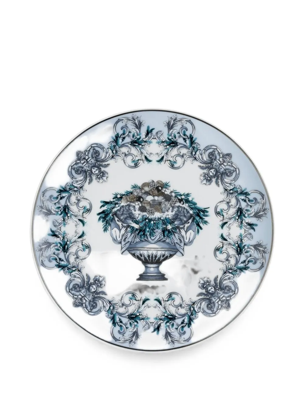 Rosenthal X Versace 2026 The Cup Of The Gods Holiday Plate In White