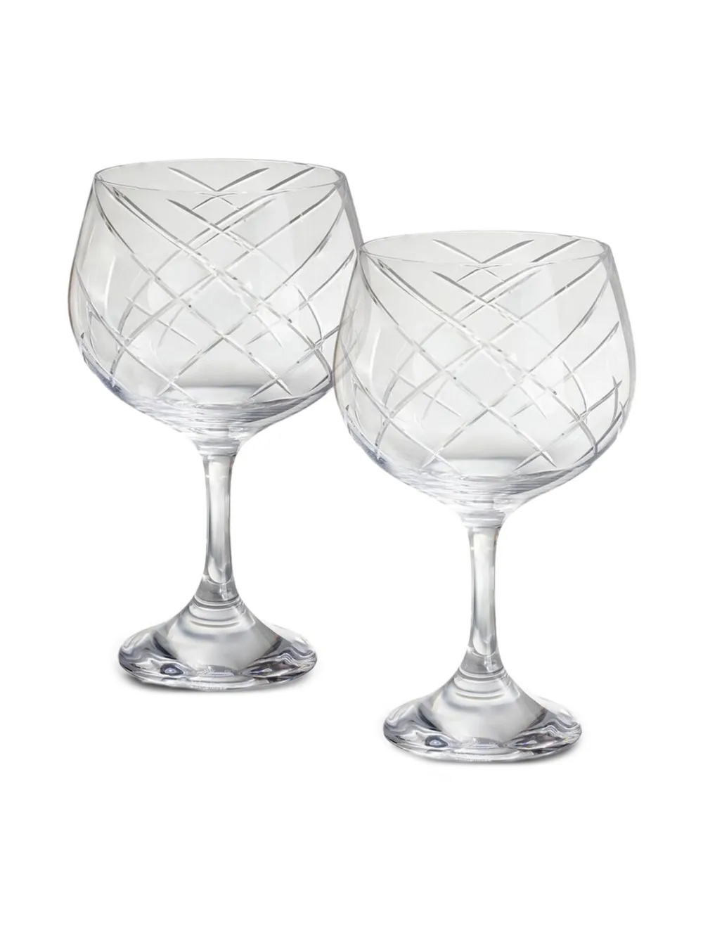 Rosenthal 2026 Vyras cross-cut gin glasses - Weiß