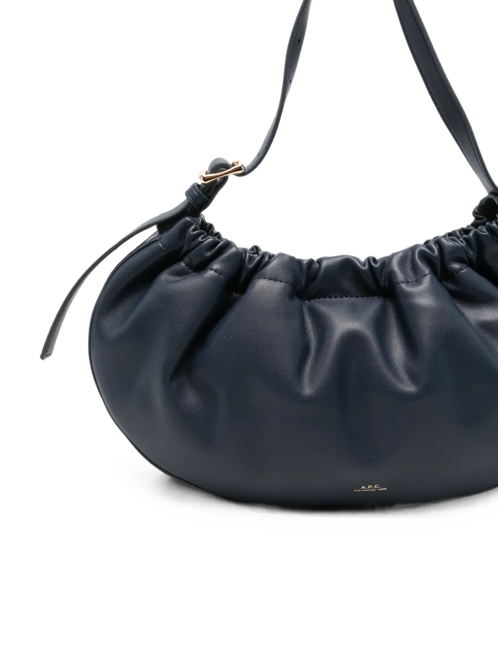 A.P.C. Schoudertas met ruches Blauw