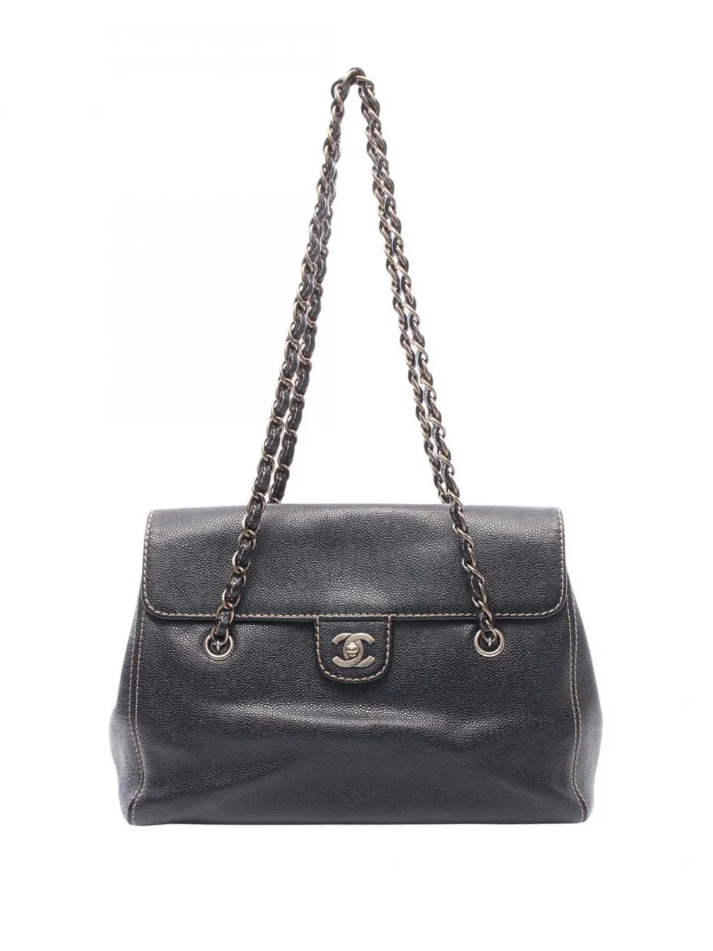 CHANEL Pre-Owned Borsa tote Wild Stitch CC 2002-2003 - Nero