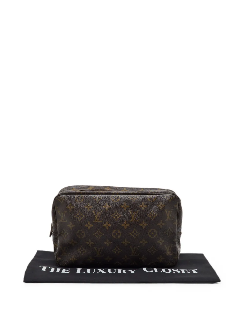 Louis Vuitton Pre-Owned 28 Trousse Toilette Monogram pouch - Braun