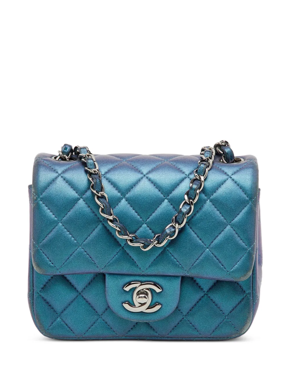 CHANEL Pre-Owned 2017 Schultertasche mit CC Lock - Blau