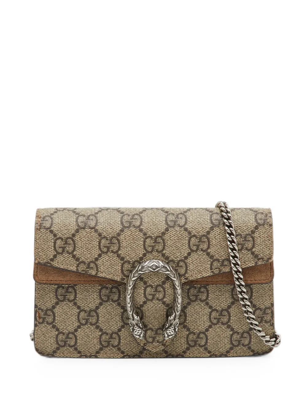 Gucci Pre-Owned Dionysus GG Supreme shoulder bag - Neutrals