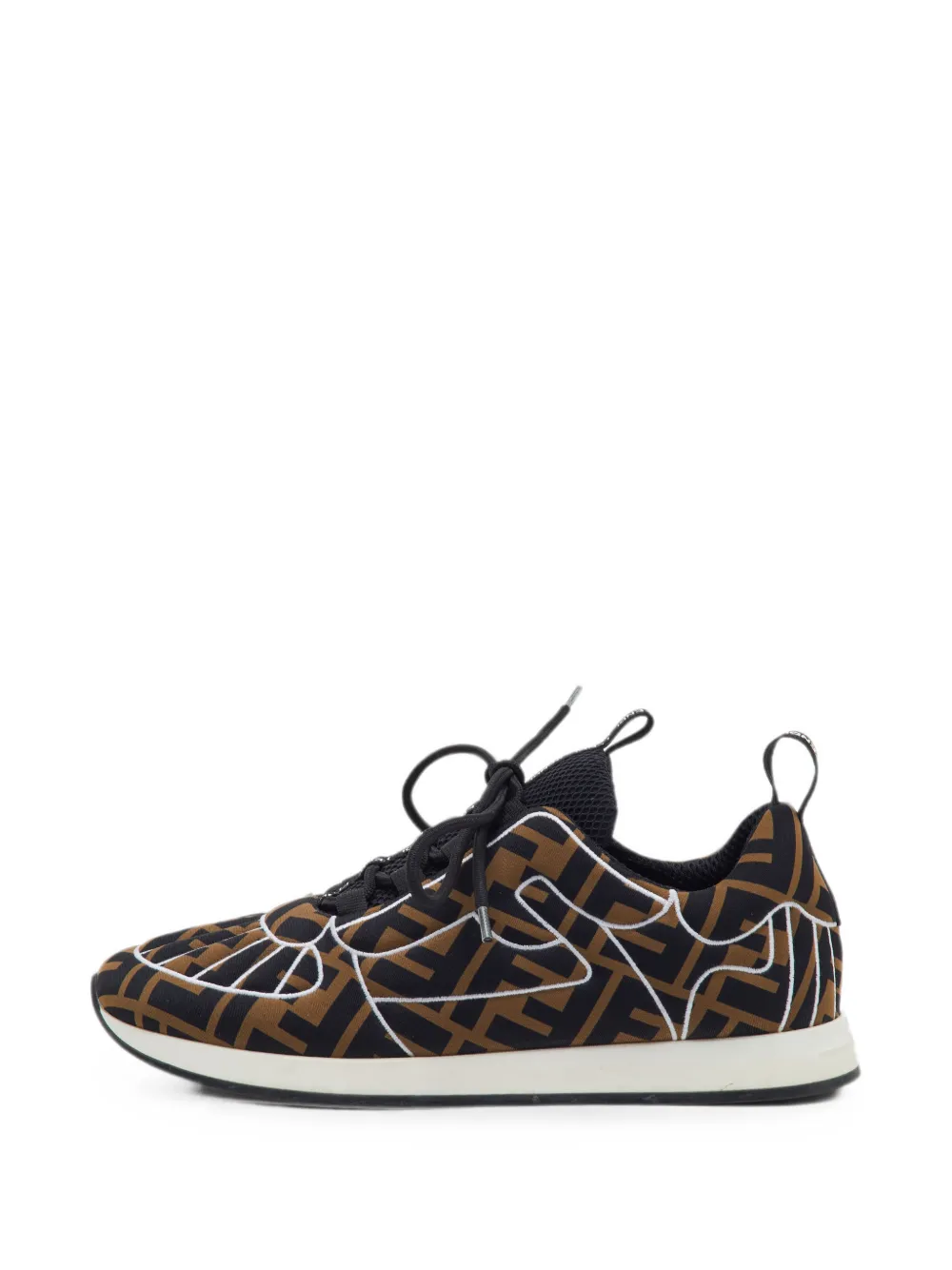Fendi Pre-Owned Freedom Zucca low-top sneakers - Schwarz