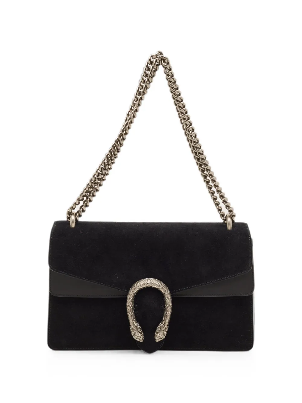 Pre-owned Gucci Small Dionysus Shoulder Bag In Black