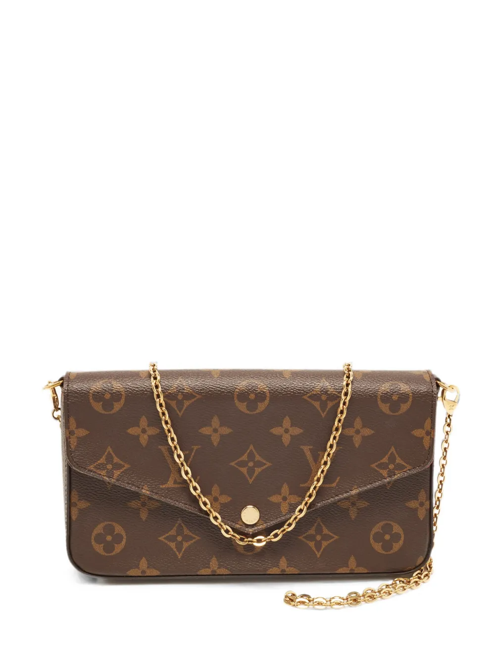 Louis Vuitton Pre-Owned 2020 Pochette Félicie clutch bag - Marrone