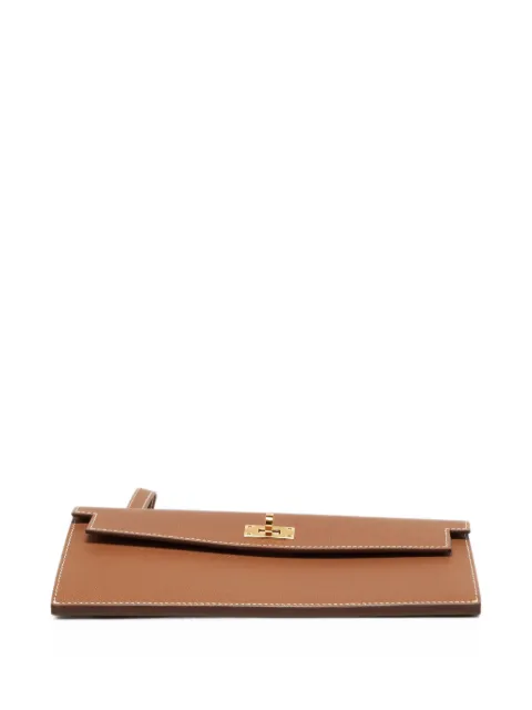 Hermès Pre-Owned 2025 Kelly Pocket turn-lock long wallet