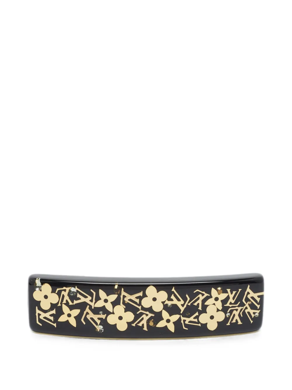 Louis Vuitton Pre-Owned Monogram Inclusion barrette - Nero