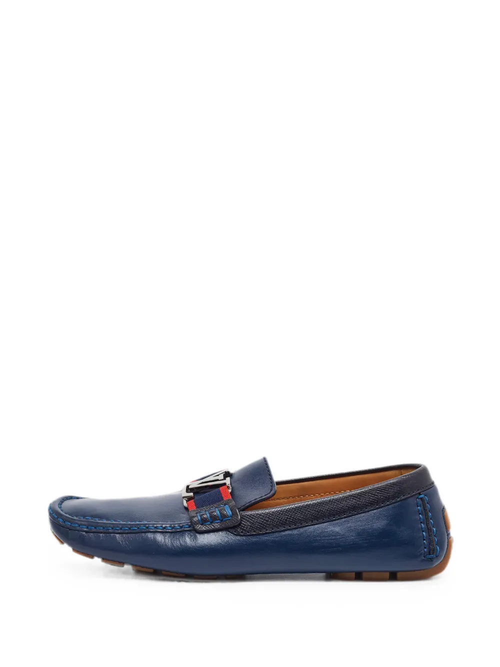 Louis Vuitton Pre-Owned Monte Carlo loafers - Blau