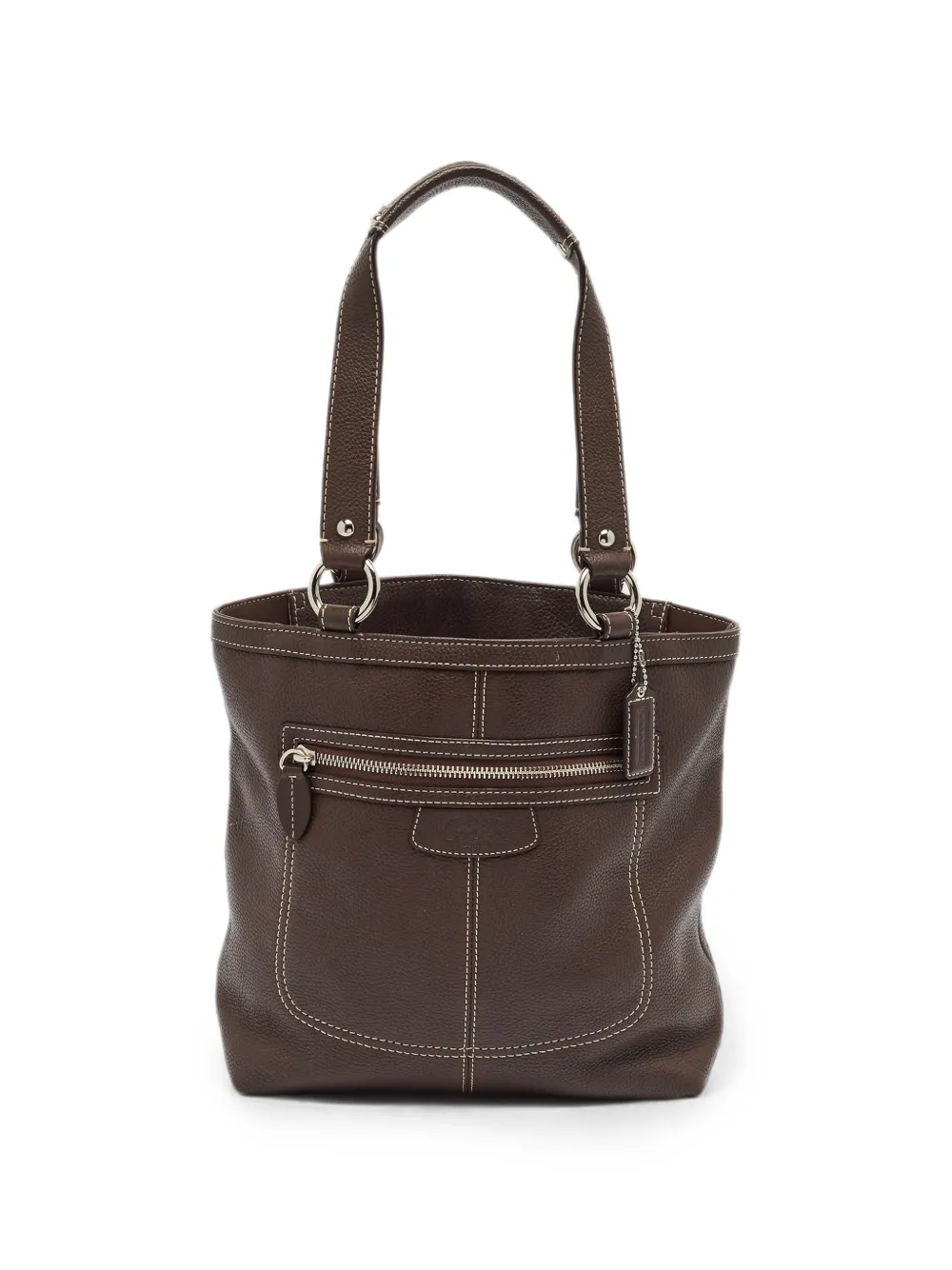 Coach Penelope leather tote bag - Braun