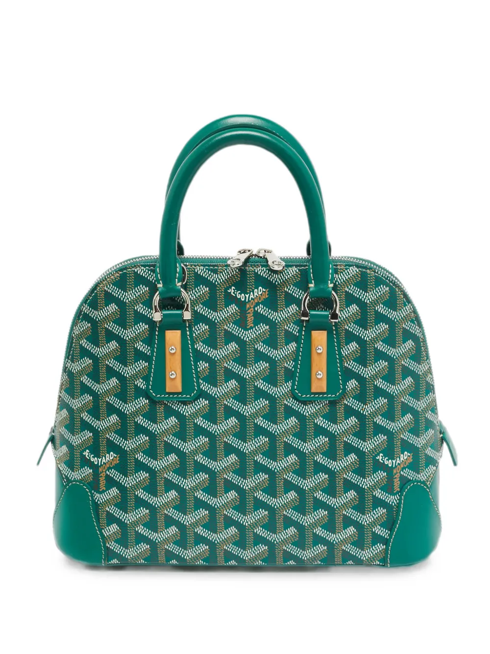 Goyard Pre-Owned 2022 Vendôme Goyardine-canvas tote bag - Verde
