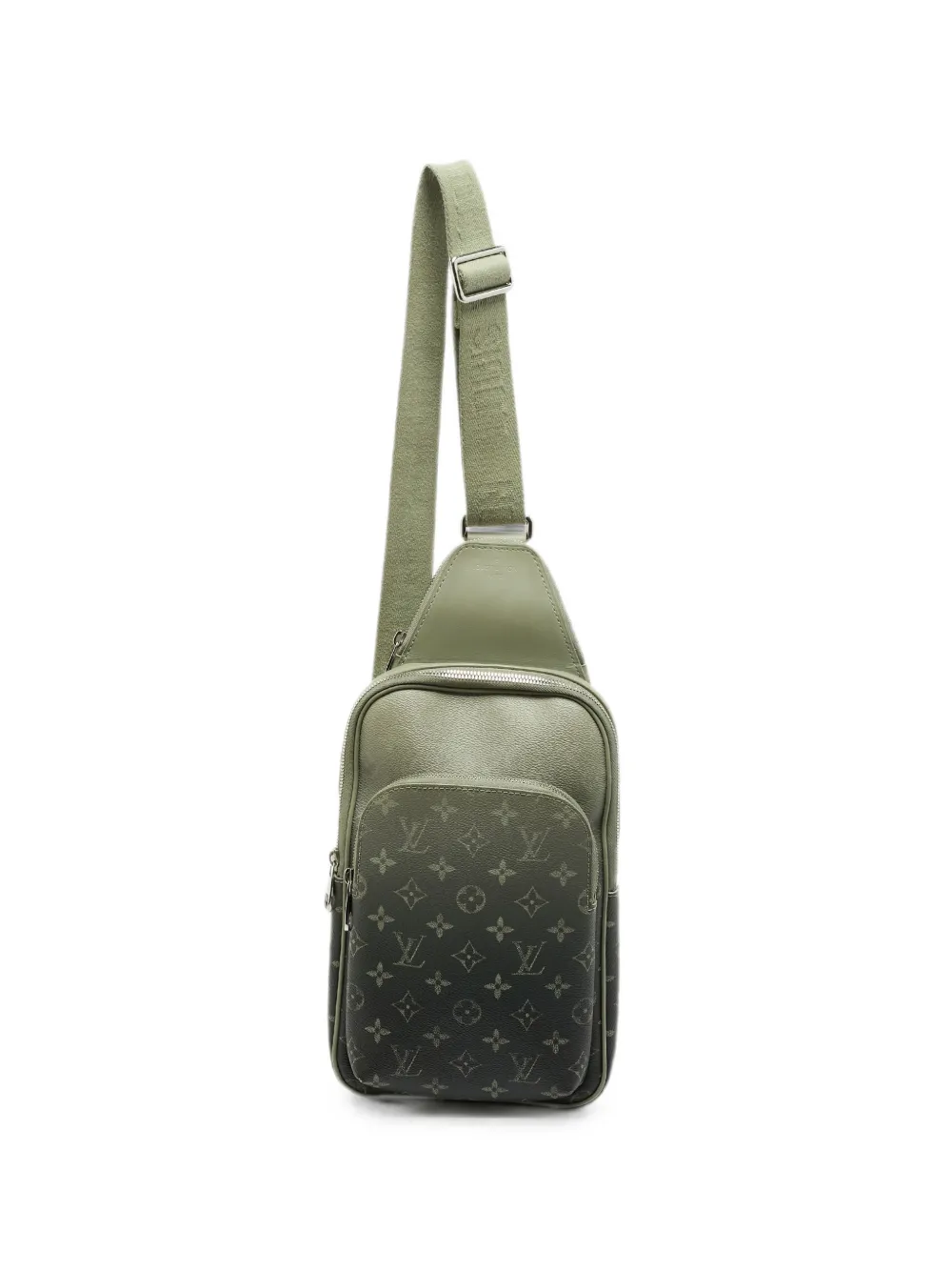 Louis Vuitton Pre-Owned Avenue PM Monogram Gradient-canvas messenger bag - Grün