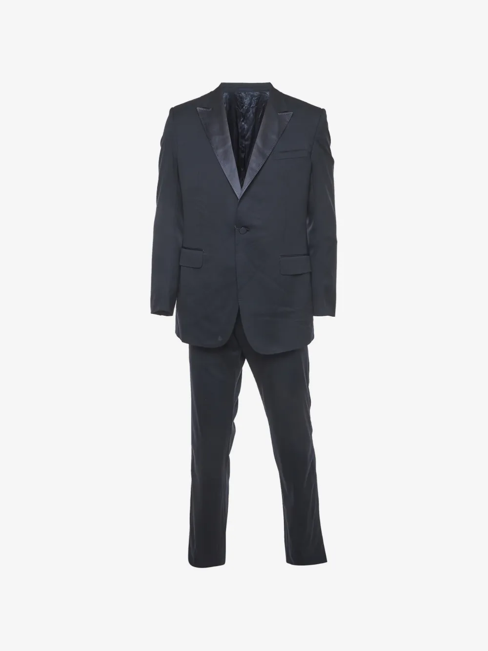 Gucci Pre-Owned 피크드 라펠 수트 | 블루 | Image 1