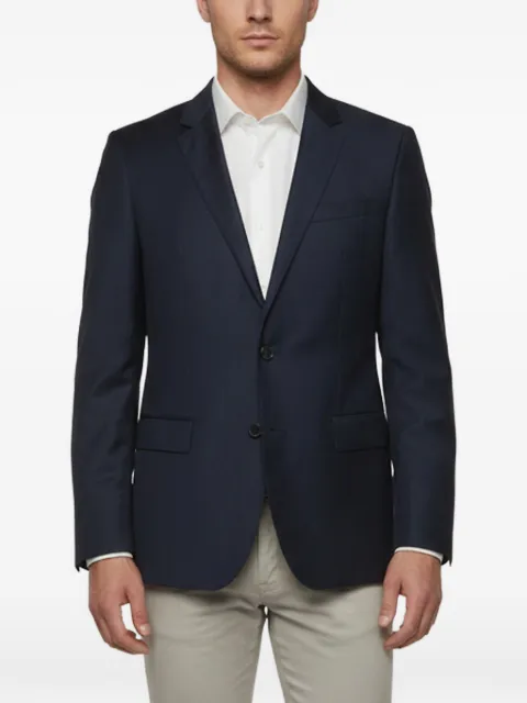 BOSS single-breasted check blazer