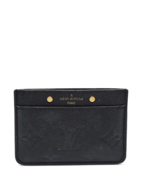 Louis Vuitton Pre-Owned porte-cartes à motif monogrammé Empreinte (2018)