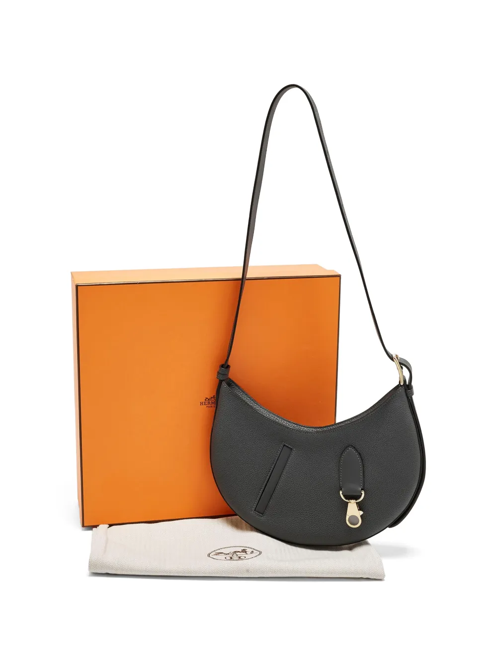 Hermès Pre-owned 2025 P'tit Arçon Shoulder Bag in Grey, view 5