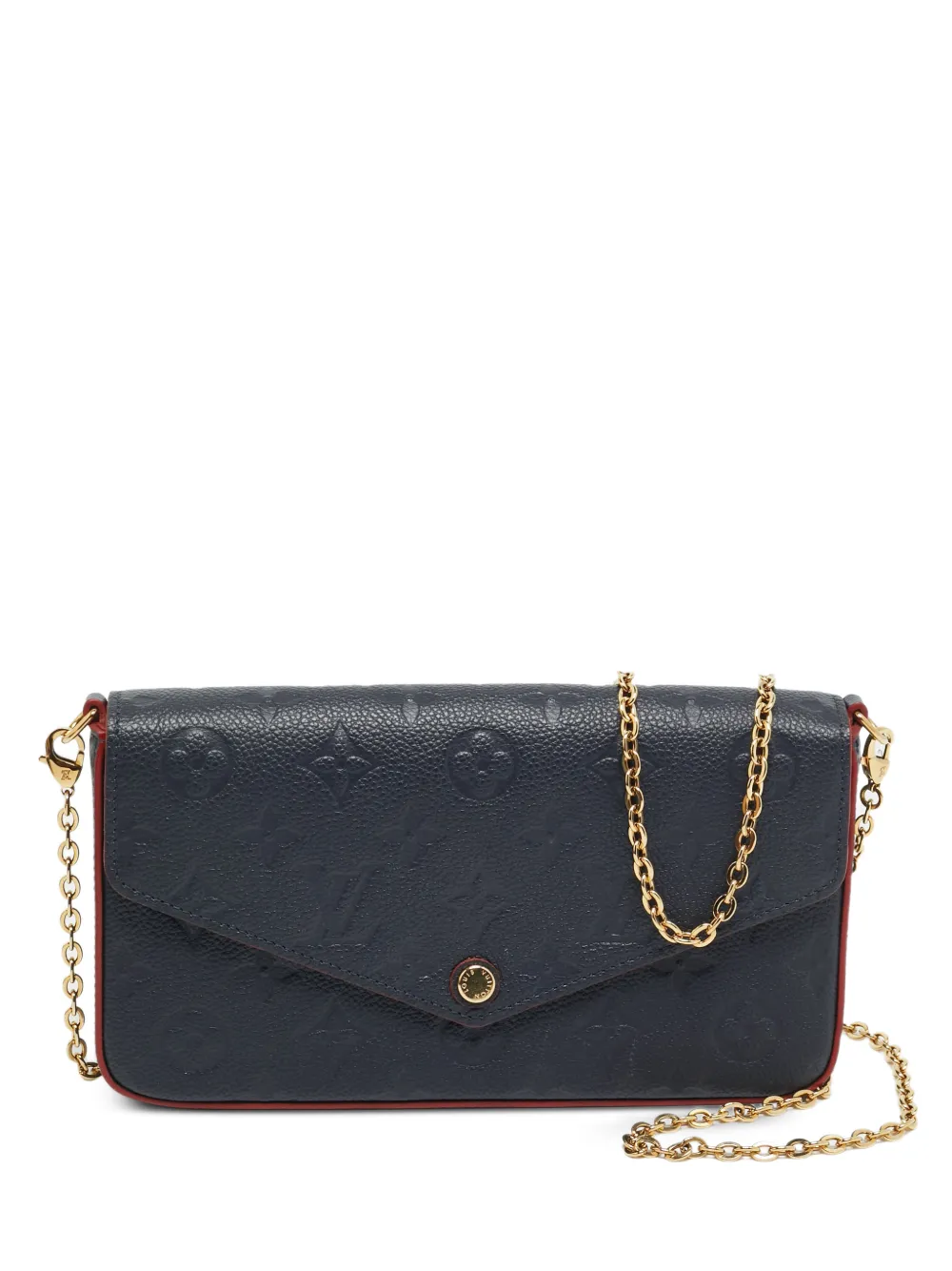 Louis Vuitton Pre-Owned Pochette Félicie in pelle Monogram Empreinte - Blu